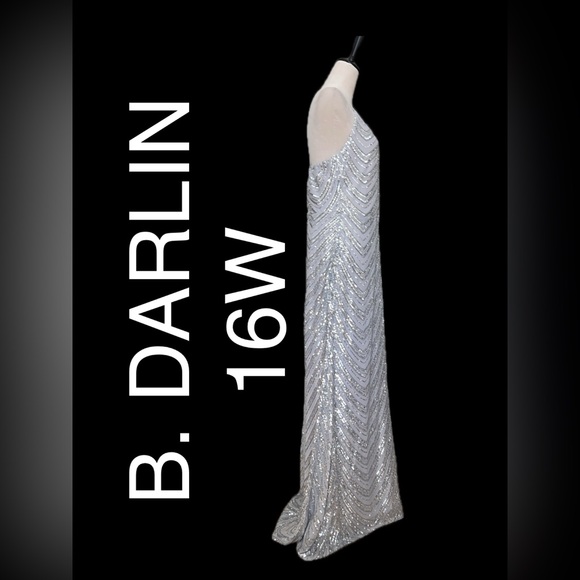 B10 B.Darling Formal Dress Size 14W. - Picture 14 of 16